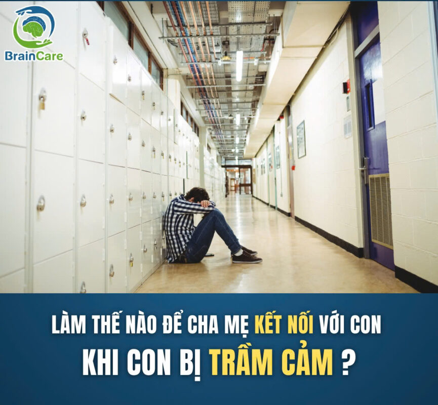 Làm thế nào để cha mẹ kết nối với con khi con bị trầm cảm
