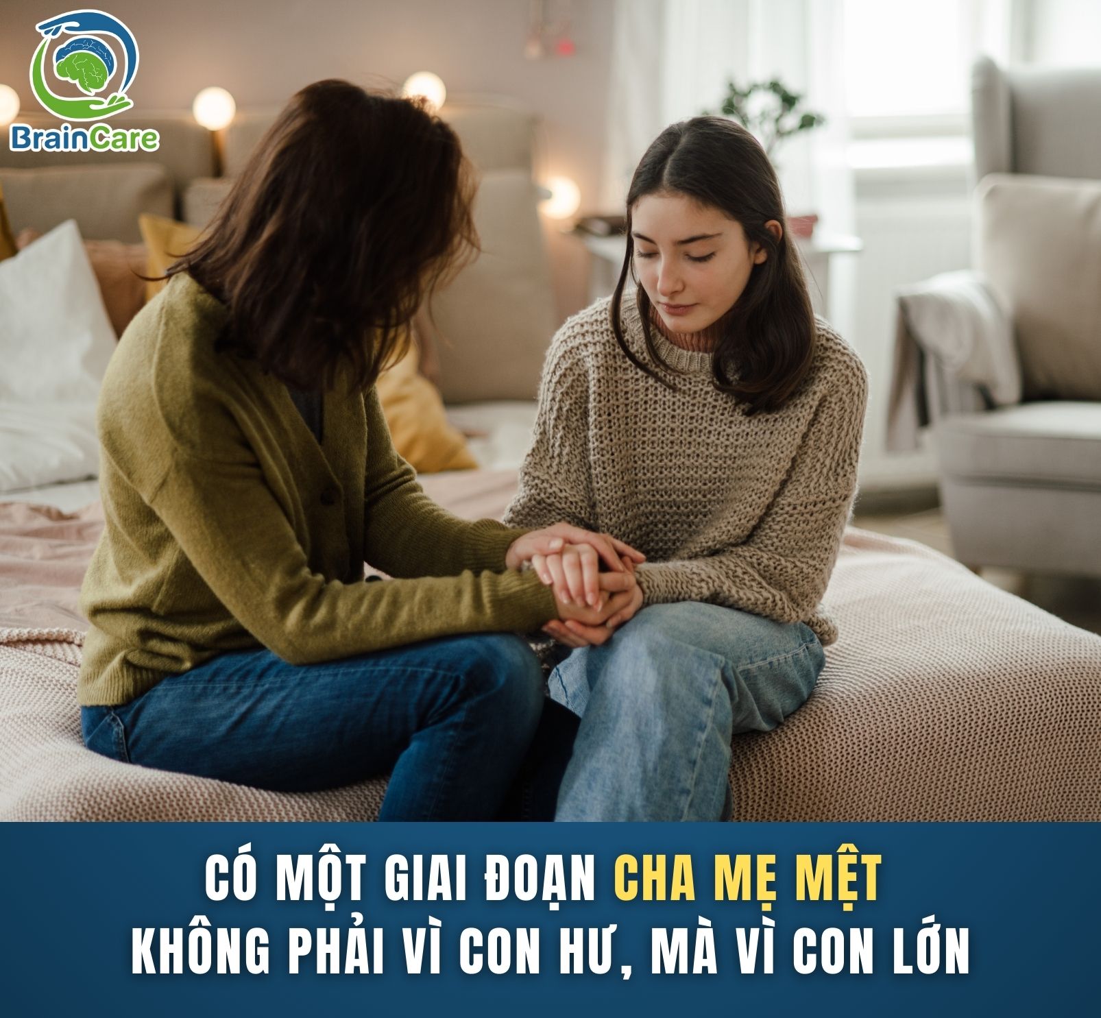 Có một giai đoạn cha mẹ mệt không phải vì con hư, mà vì…con lớn